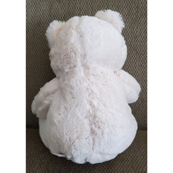 Super Soft Calplush Off-White Teddy Bear Stuffed Animal Plush Toy - Picture 3 of 7
